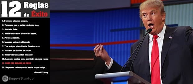 12 Reglas de éxito de Donald Trump